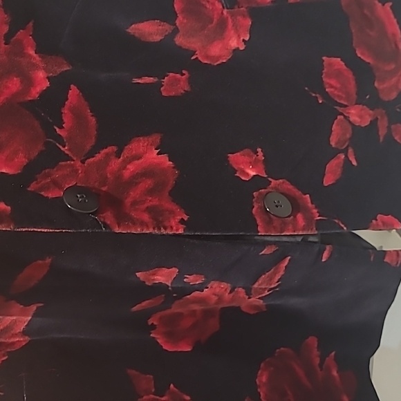 Talbots Roses Holiday Dressy Jacket - Picture 7 of 11